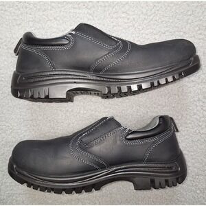 Avenger‎ Work Shoes Womens Size 8.5 Foreman Slip On Waterproof Leather Safety
